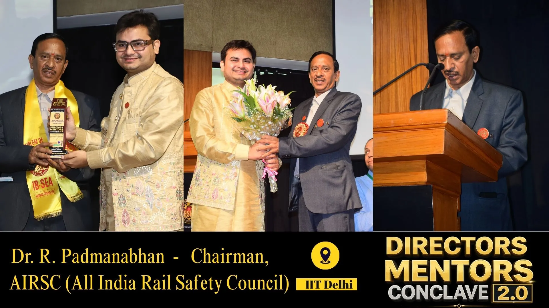 Dr. R. Padmanabhan Addresses IBSEA Directors & Mentors Conclave 2.0 as Esteemed Panelist